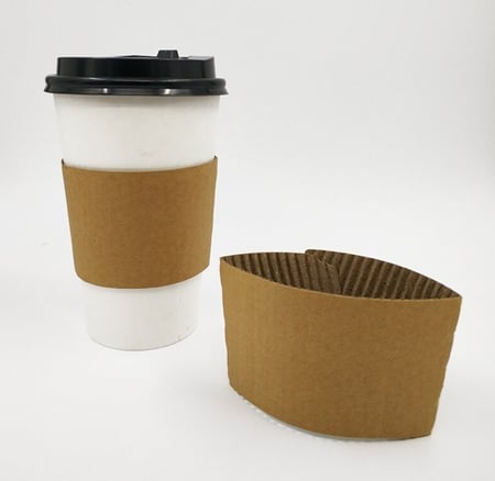 حزام ورق وواقي حرارة للأكواب الورقية