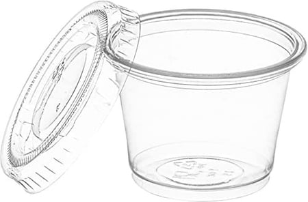 علب صوص شفاف مع غطاء منفصل