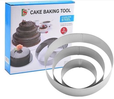 قطاعة للكيك والمعجنات مقاومة للصدا