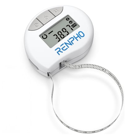 شريط متري ذكي عالي الدقة لقراءات محيط جسمك وفقدان الوزن وكسب العضلات