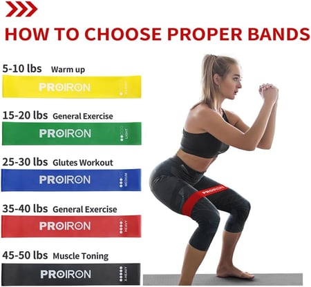 حبال المقاومة الرياضية – برو ايرون | جودة عالية وتمارين متعددة