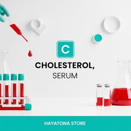 الكوليسترول الكلي في الدم - Cholesterol, Serum