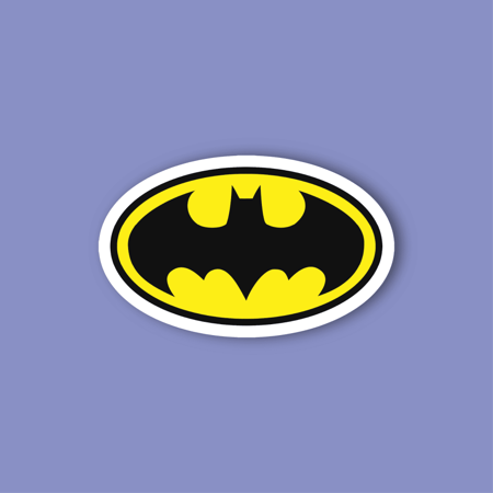استكر جوال  (شعار باتمان)