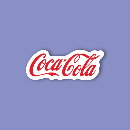 ستيكر جوال (شعار  كوكاكولا 1)