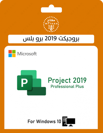 مايكروسوفت بروجكت 2019 برو بلس ترتبط بايميلك Project2019 professional