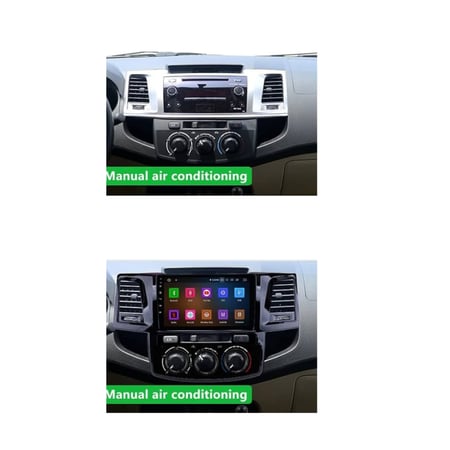 فريم شاشة سيارة هايلكس 2012-2015 نظام اندرويد