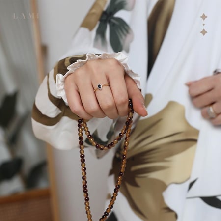 شرشف صلاة مشجر  زيتي