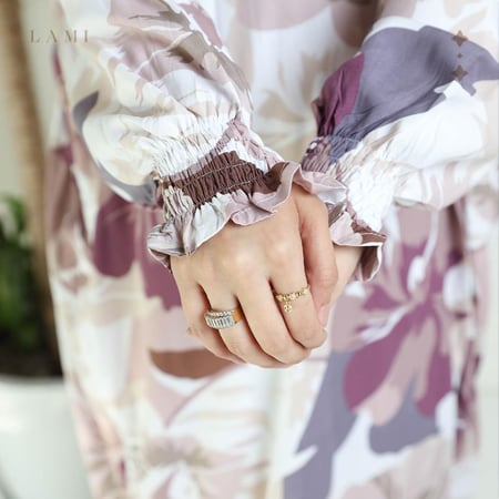 شرشف صلاة مشجر - عنابي