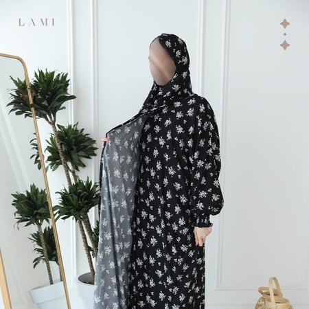 طقم شرشف صلاة اسود