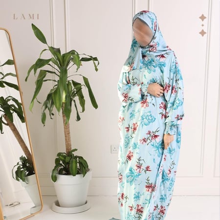 طقم صلاة نور الهدى - سماوي