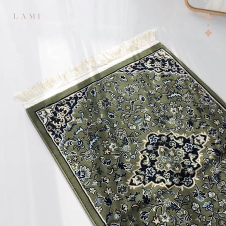 سجادة صلاة الروضة الشريفة - اخضر