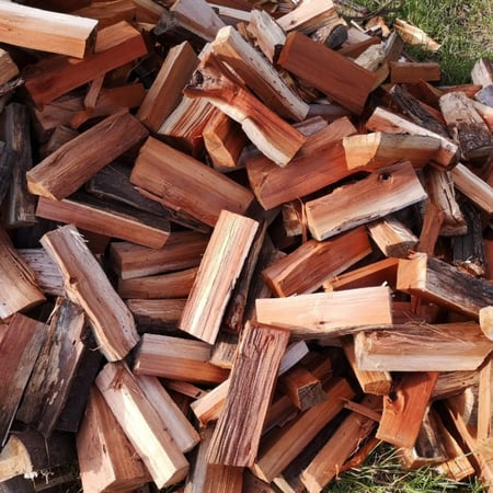 حطب الطلح الاحمر 8 كيلو  قطع صغيره