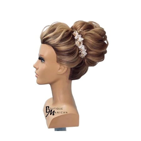 مانيكان كتف اوربي جذور مصبوغة