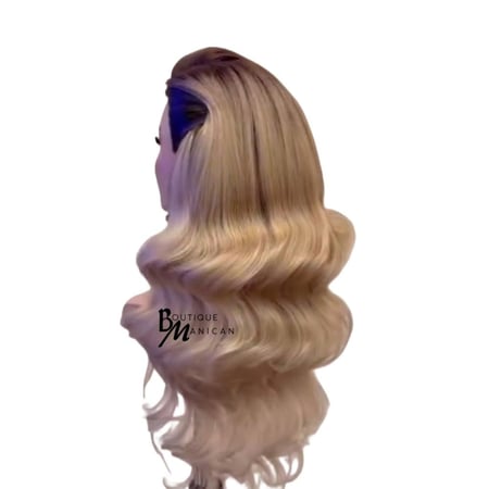 مانيكان كتف اوربي جذور مصبوغة