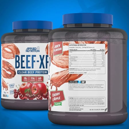 بيف اكس بي نكهة كرز وتفاح من شركة Applied Nutrition