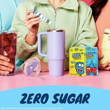 Jolly Rancher – منكهات ماء بنكهات الكرز - 6 اظرف لكل علبة