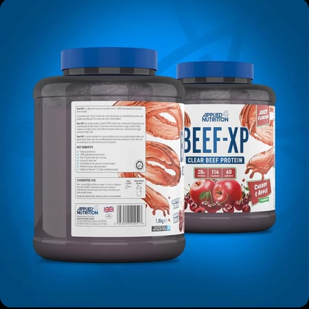 بيف اكس بي نكهة كرز وتفاح من شركة Applied Nutrition