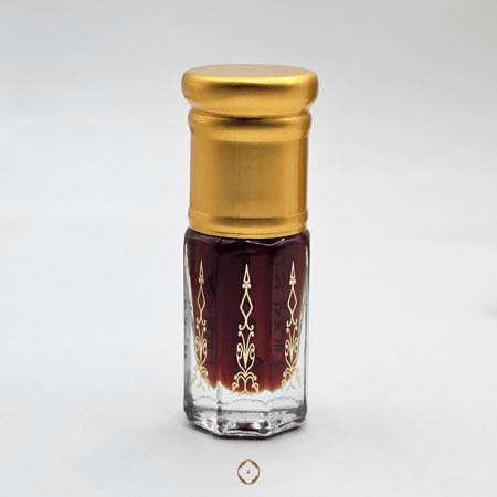 سبحة بكلايت أنيقة مع أوقية ونصف من عود المروكي وربع تولة دهن عود ترات