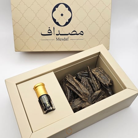 3 أوقيات من الكلمنتان المحسّن مع ربع تولة من دهن عود البراشين