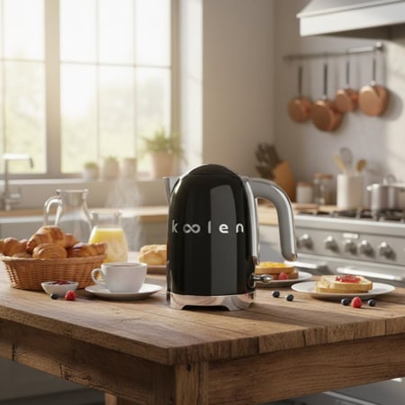 غلاية كهربائية كولن اسود 1.7لتر