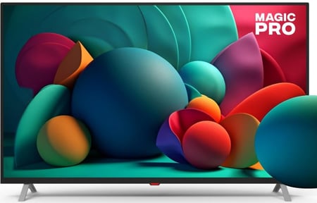 شاشة QLED ماجيك  75 بوصة 4K ULTRA HD Google TV