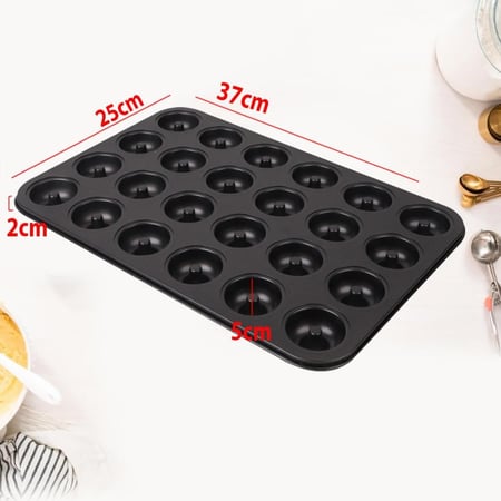 صينية دونات صغير 24 فتحة