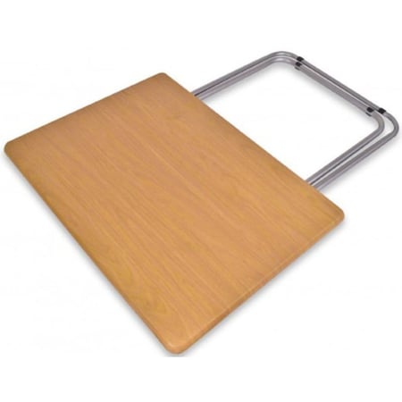 طاولة خشب مربع  و حديد، طاولة تخييم قابلة للطي من سوول ستار مقاس 80*80*70سم 101545