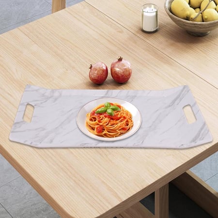 تباسي ميلامين مستطيل مشجر 47*31سم