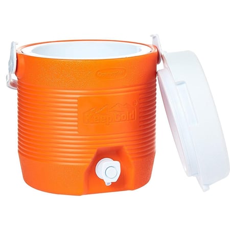 ترمس ماء صغير 6 لتر كوزمو برتقالي