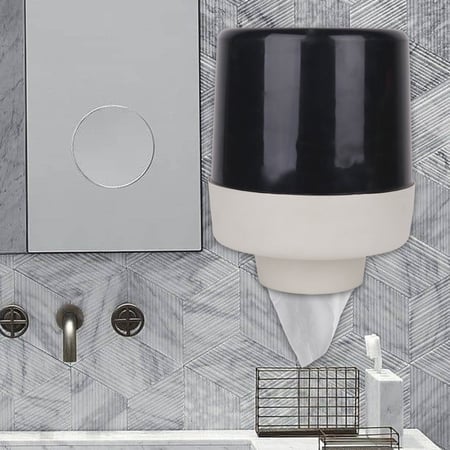 موزع مناديل الحمام يثبت على الحائط، حامل علبة مناديل للمناشف الورقية متعددة الطيات مقاوم للماء، حامل موزع مناديل ورقية لخدمة الطعام في الفنادق 11065