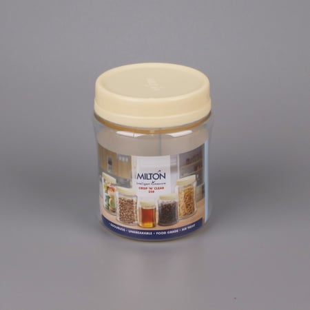 ميلتون برطمان بلاستيك 250 مل مجموعة 4 قطع دائري EX05265