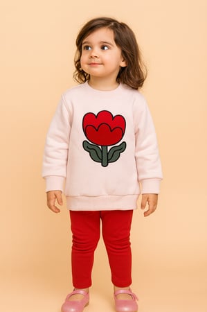 ترنج خروج بناتي شتوي قطني مية بالمية