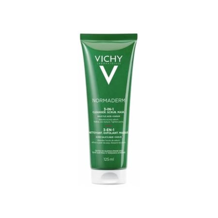 غسول فيشي الاخضر نورماديرم ماسك ومقشر 3 في 1 125 مل