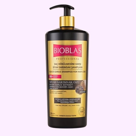 شامبو بيوبلاس بالثوم الأسود 1000 مل