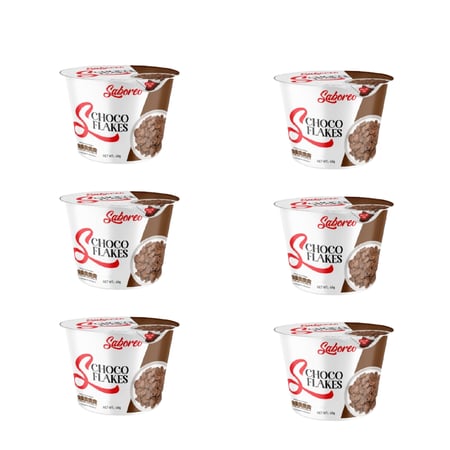 سيريال كورن فليكس اكواب شوكولاته سابوريو saboreo