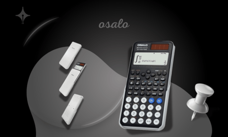 حاسبة OSALO العلمية للطلاب - OS-991EX CW (الطاقة الشمسية والبطارية مع 552 وظيفة)
