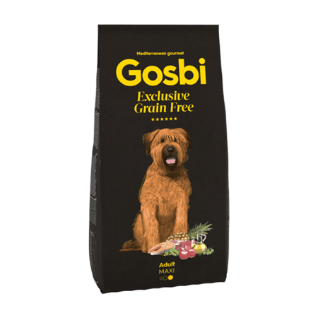 جوسبي اكسكلوسيف ماكسي طعام جاف خالي من الحبوب للكلاب البالغة- 3 كجم