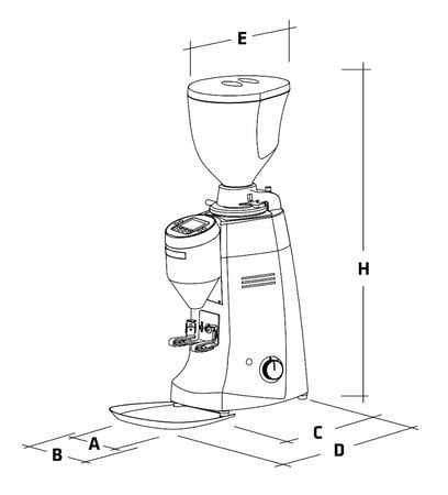 مطحنه قهوه مازر الايطالية Robur S