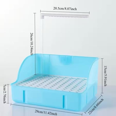 حوض استحمام كهربائي لطيور  تجنب الترويش بوجود تيارات هوائية