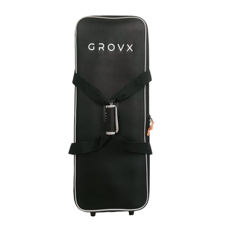 حقيبة GROVX احترافية كبيرة بعجلات لمعدات إضاءة الاستوديو والتصوير – حماية وتنقّل سهل للمصورين