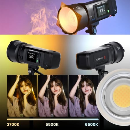 فلاش استوديو تصوير  Jinbei HD-600 MAX Pro TTL لاسلكي 600 واط