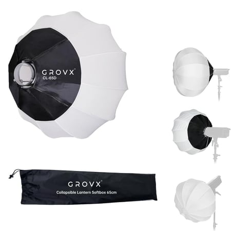 باكيج إضاءة تصوير LED احترافية ثنائية اللون 220 واط للاستوديو – GROVX FC-200B للتصوير والفيديو والجوال