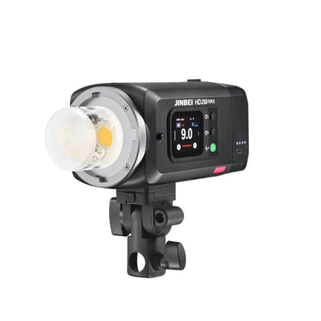 فلاش استوديو تصوير احترافي Jinbei HD-250 MAX لاسلكي – باكيج متكامل 220 واط