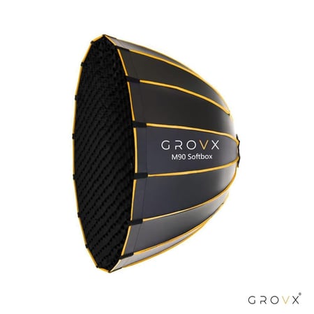 ديب سوفت بوكس بارابوليك 90 سم Bowens – GROVX M90 لإضاءة LED والفلاش للتصوير الاحترافي