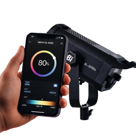 إضاءة استوديو LED ثنائية اللون 300 واط – باكيج تصوير احترافي فيديو وفوتوغرافي للجوال والكاميرا CRI 97 شامل سوفت بوكس و استاند