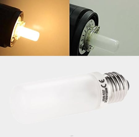 مصباح تصوير مستمرة فلاش تصوير موديلينق E 27 150W Modeling lamp