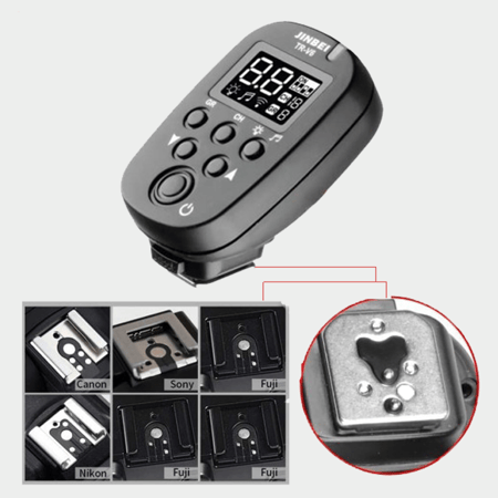 طقم استديو تصوير فلاش 800  واط  + حامل إضاءة + سوفت بوكس DMII-4 Studio Flash kit