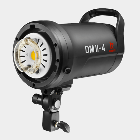 طقم استديو تصوير فلاش 800  واط  + حامل إضاءة + سوفت بوكس DMII-4 Studio Flash kit