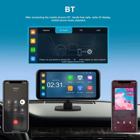 داش كام امامي 4k مع شاشة ابل كار بلاي واندرويد اوتو