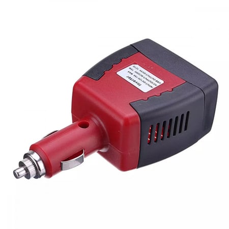 شاحن سيارة + محول كهربائي 12 فولت الى 220 فولت 2 في 1